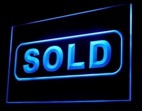 Sold Sign LED Neon Sign